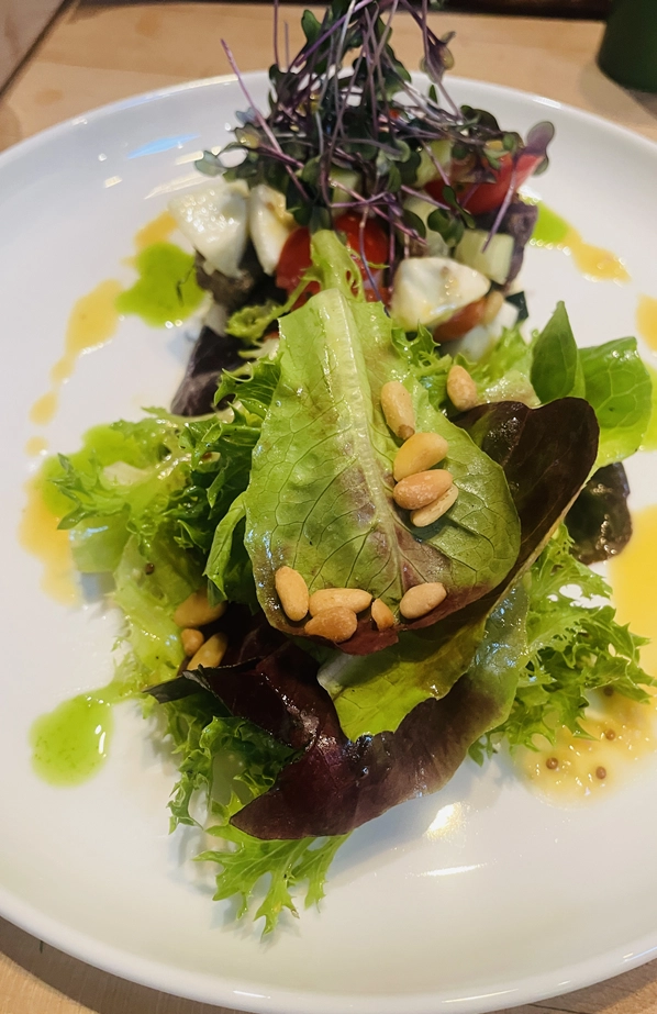Maui private dining Kula greens salad