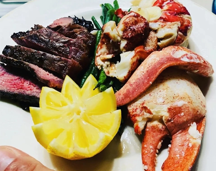 Steak and lobster